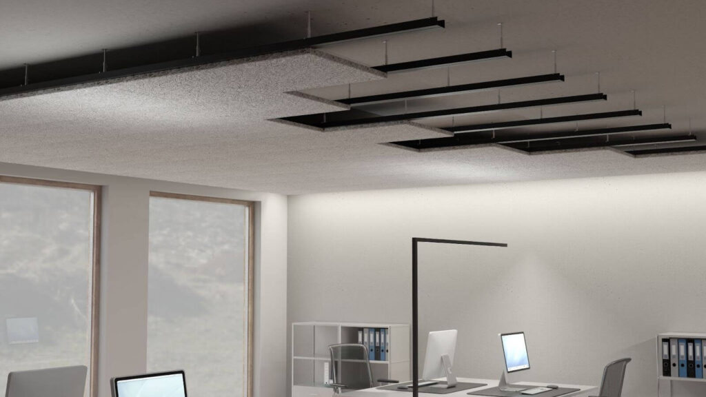 Acoustic ceiling panels